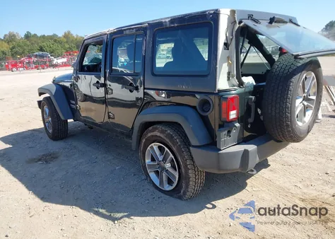 2016 Jeep Wrangler Unlimited Sport from USA, damaged, VIN 1C4BJWDGXGL112023